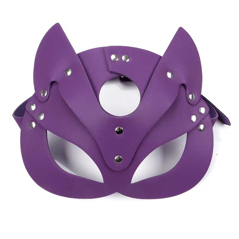 Cocktail Valentine's Day  Stegosaurus Cat Mask for Women