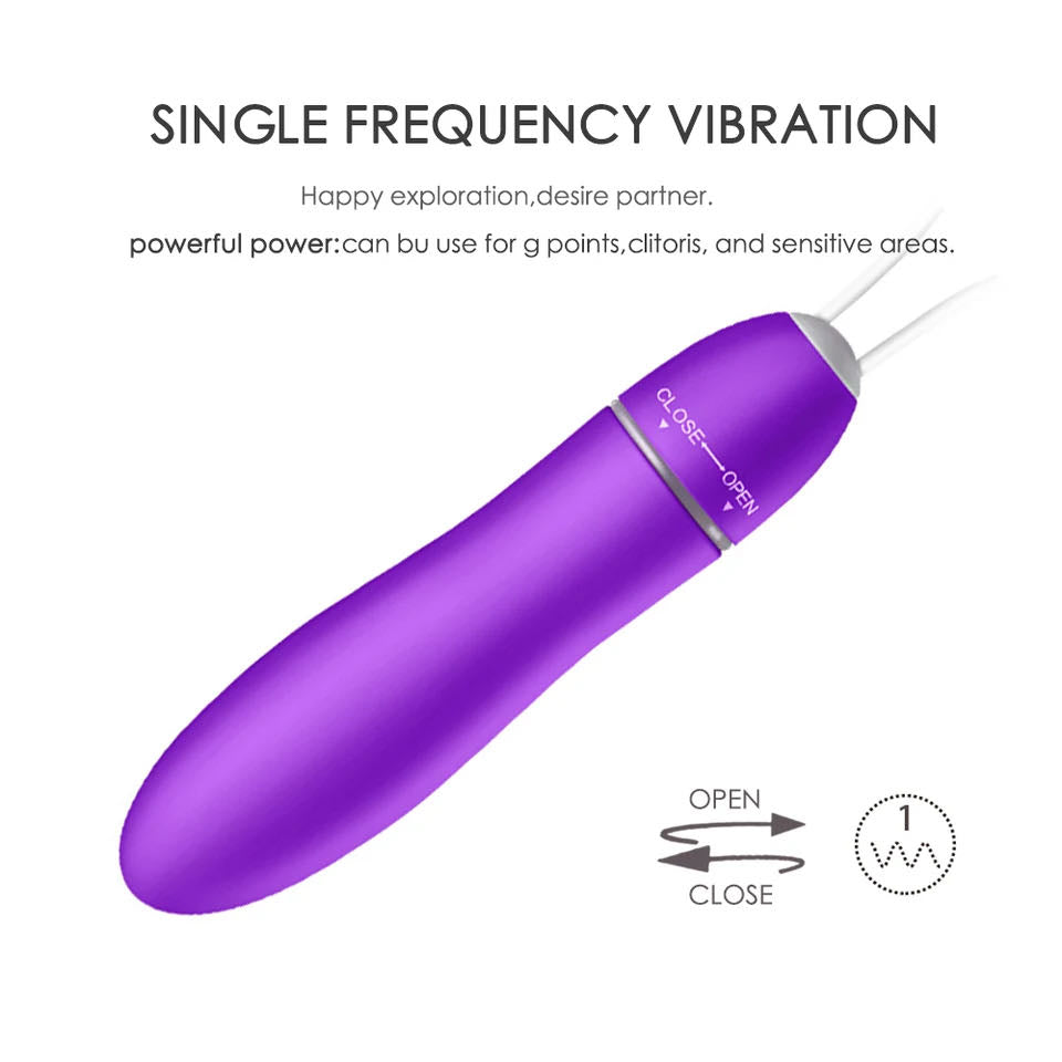 Portable Mini Bullet Clitoris Stimulator Vibrator