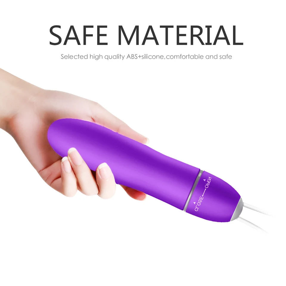 Portable Mini Bullet Clitoris Stimulator Vibrator